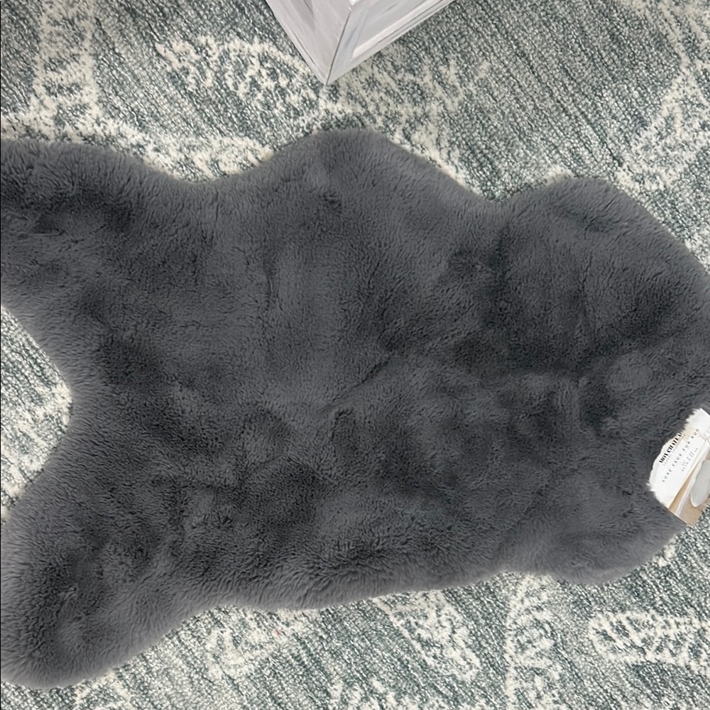 Chateau Gray Plush Accent Decor